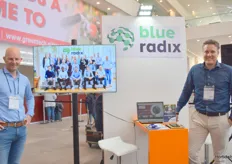 Jan Hanemeijer and Ronald Hoek with Blue Radix, who have distribution agreement for a long-term cooperation to bring Autonomous Growing to Mexican horticulture